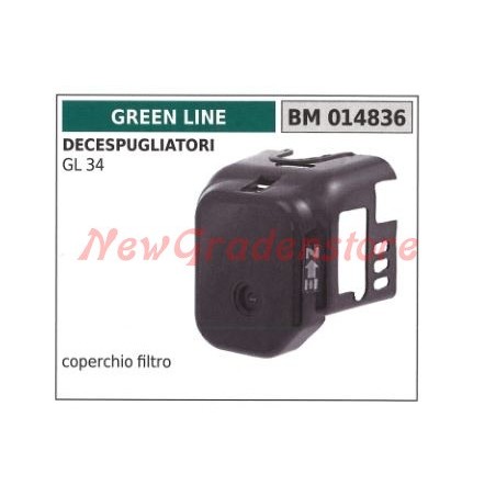 Tapa del filtro de aire GREEN LINE desbrozadora GL 34 014836 | Newgardenstore.eu