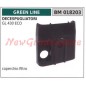Coperchio filtro aria GREEN LINE decespugliatore GL 430 ECO 018203