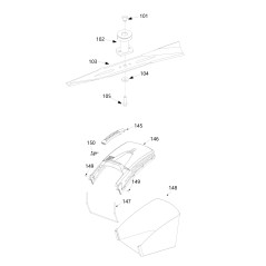 WYZ20H2 KORBGRIFF 2100463A ORIGINAL BLUE BIRD | Newgardenstore.eu