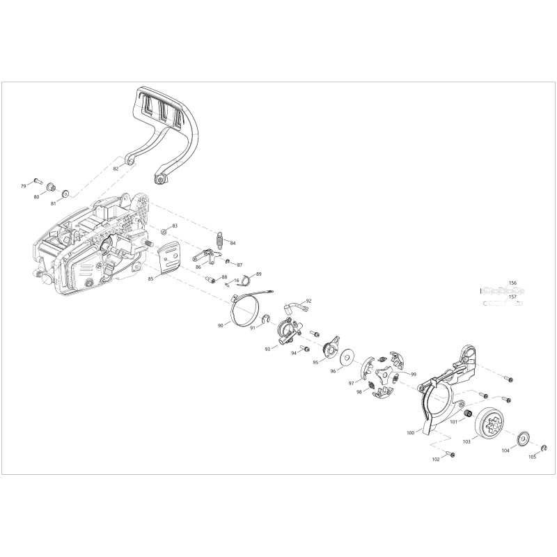 CHAUSSURES D'EMBRAYAGE A28.0101.0101 CSP280T-97 ORIGINAL BLUE BIRD