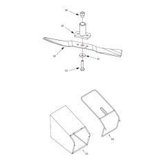 TAURUS 41 BLADE HOLDER 1911020 ORIGINAL BLUE BIRD