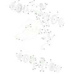 TAURUS 53 TA 2100609 ORIGINAL HÖHENVERSTELLSTANGE  BLUE BIRD