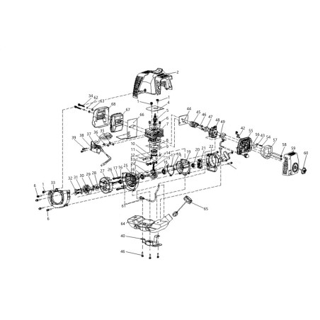 TAPA DE CILINDRO YJ1E34FN GZJ260AE 70030030556 ORIGINAL BLUE BIRD | Newgardenstore.eu