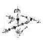 SOPORTE DE TRINQUETE ORIGINAL C26 ECO 1E34FN CG0874  BLUE BIRD