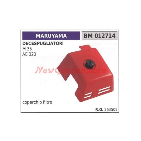 Air filter cover MARUYAMA brushcutter M 35 AE 320 012714 | Newgardenstore.eu