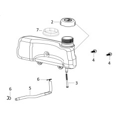 KRAFTSTOFFTANK LC V200D 170490298-0002 ORIGINAL  BLUE BIRD