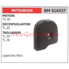 Coperchio filtro aria MITSUBISHI motore 2tempi montato su decespugliatore 016037