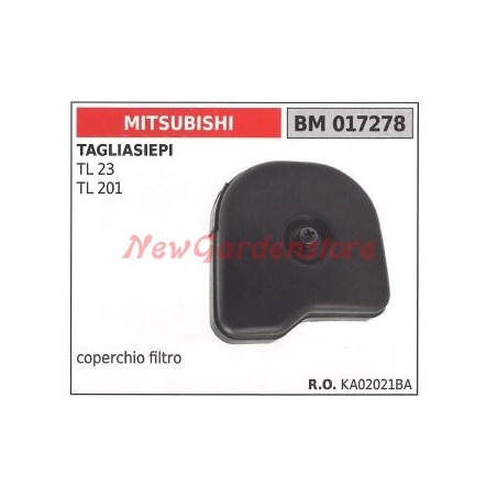 Couvercle de filtre à air MITSUBISHI moteur 2 temps monté sur débroussailleuse 017278 | Newgardenstore.eu