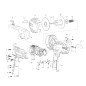 COUVERCLE DE BOBINE PT 2204 3010600401400 ORIGINAL BLUE BIRD