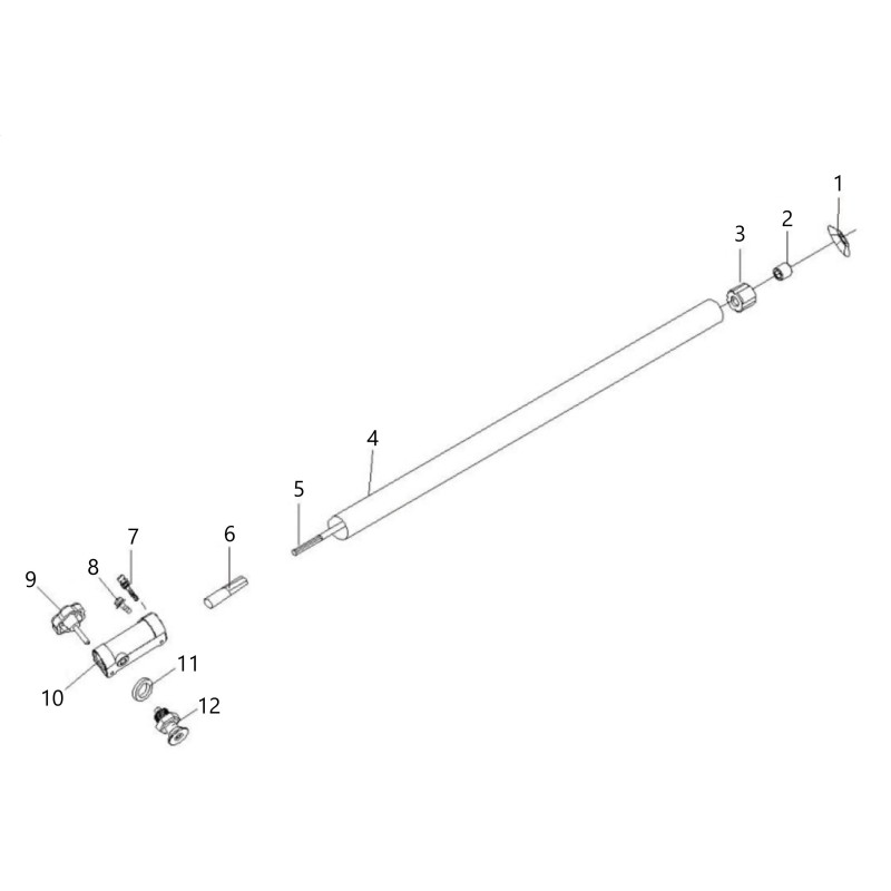 ALUMINIUM-GELENKZUBEHÖR DEC DGJASTA 26 70070090016 ORIGINAL  BLUE BIRD