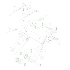 TRASM. C.DO FRENO RUOTE PS F03167 ORIGINALE BLUE BIRD | Newgardenstore.eu