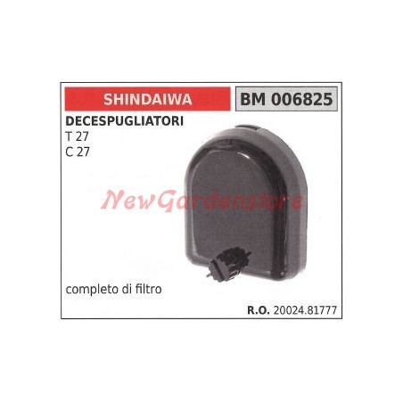SHINDAIWA couvercle de filtre à air pour débroussailleuse T 27 C 27 006825 | Newgardenstore.eu