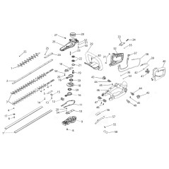 SLP600D BLADE PROTECTION 02020070064 ORIGINAL BLUE BIRD | Newgardenstore.eu