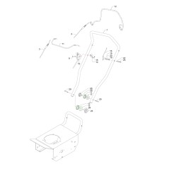 Traktionskontrollhebel FLO 6 R9005 F03248 ORIGINAL BLUE BIRD | Newgardenstore.eu