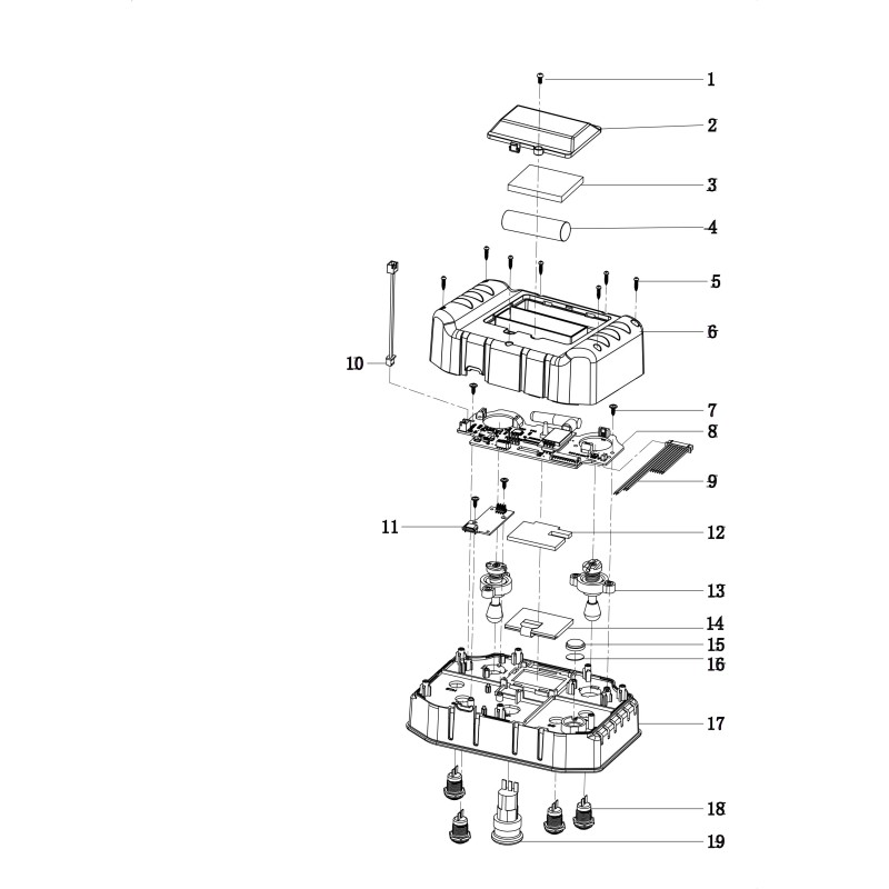 CONTROLADOR DE PANTALLA FM2353 2220000021000 ORIGINAL BLUE BIRD