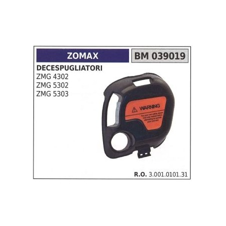 Couvercle de filtre à air ZOMAX pour débroussailleuse ZMG 4302 5302 5303 039019 | Newgardenstore.eu