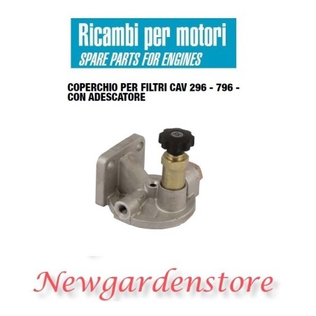 Coperchio filtro compatibile CAV 296 796 adescatore 11767 filetto M14x1,5 motore | Newgardenstore.eu