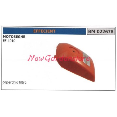 Couvercle de filtre EFFICIENT moteur tronçonneuse EF 4010 022678 | Newgardenstore.eu