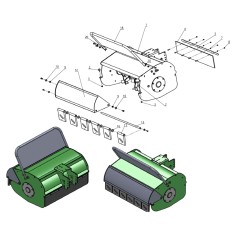 PROTECCIÓN DE GOMA SG0812 0812.10.201G ORIGINAL BLUE BIRD