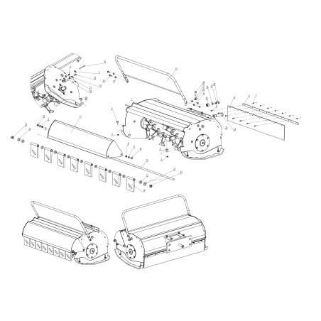 PROTECTION EN CAOUTCHOUC FM860 0814.10.202 ORIGINAL BLUE BIRD | Newgardenstore.eu