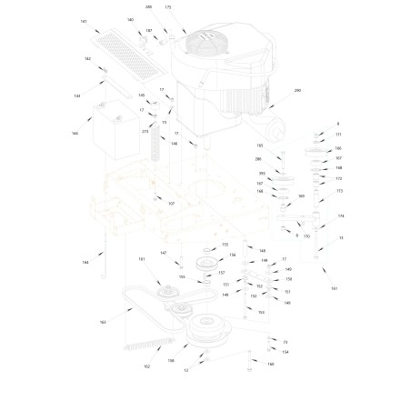 POLEA TENSORA DE CORREA Z.T. WYRZ50XL 5002175 ORIGINAL BLUE BIRD | Newgardenstore.eu