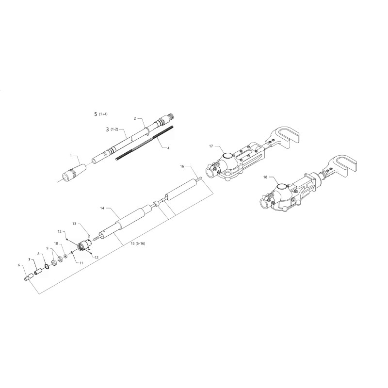 SCUOT TRANSMISSION SHAFT L.2470 FRAME 391590 ORIGINAL BLUE BIRD