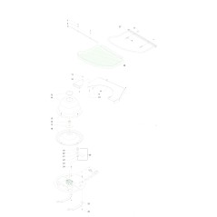 ORIGINAL ALHAMBRA SUPER 2011 F04267 PROTECTION COVER BLUE BIRD