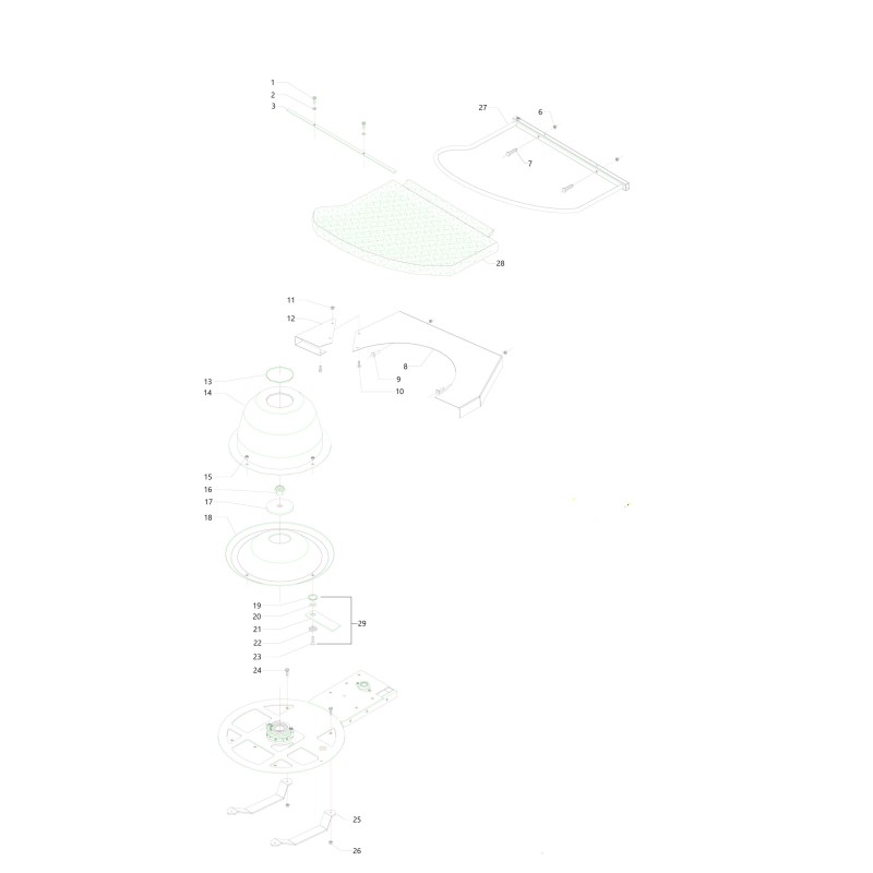 COQUE DE PROTECTION ORIGINALE ALHAMBRA SUPER 2011 F04267  BLUE BIRD