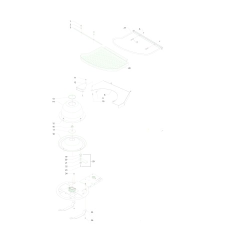 135-mm-Komplettmessersatz Rivolte A05029 ORIGINAL BLUE BIRD | Newgardenstore.eu