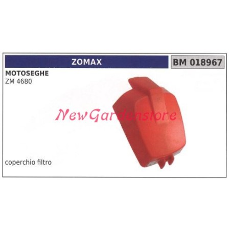 Couvercle de filtre ZOMAX moteur tronçonneuse ZM 4680 018967 | Newgardenstore.eu