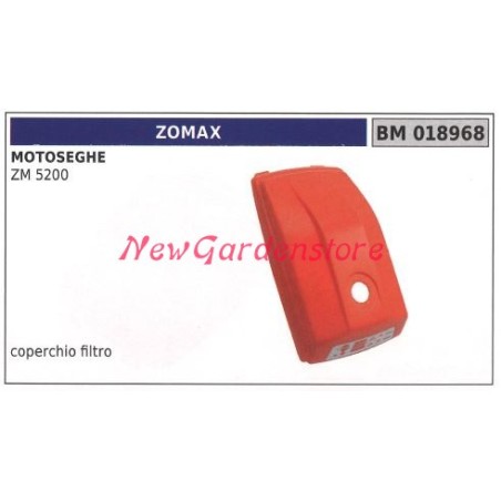 Couvercle de filtre ZOMAX moteur tronçonneuse ZM 5200 018968 | Newgardenstore.eu