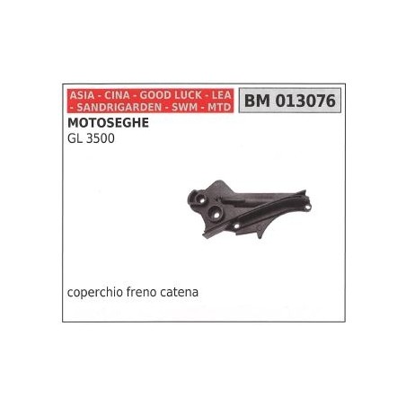Coperchio freno catena ASIA per motosega GL 3500 013076 | Newgardenstore.eu