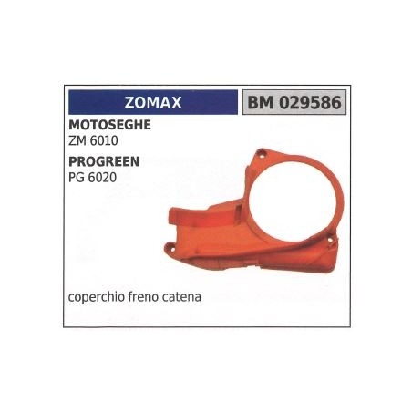 Couvercle de frein de chaîne ZOMAX pour tronçonneuse ZM 6010 029586 | Newgardenstore.eu