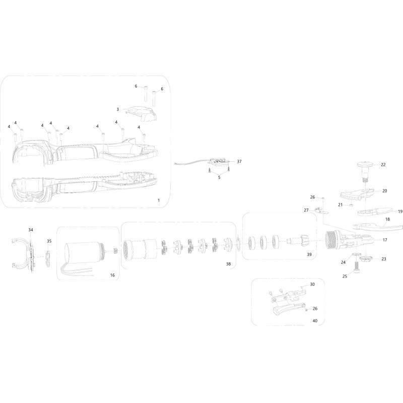 MOTOR COMPLETO PS 2328 FASTER 9A01000239000 ORIGINAL BLUE BIRD