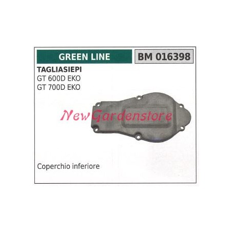 Tapa inferior GREENLINE cortasetos GT 600D EKO 700D EKO 016398 | Newgardenstore.eu