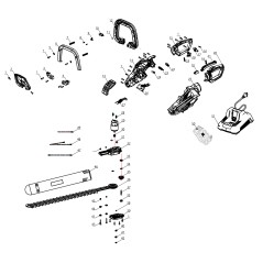 MOTOR ELÉCTRICO R3S 40V 60105000700000 R3SHT-29 ORIGINAL BLUE BIRD