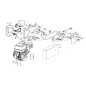 PULEGGIA DOPPIA MOTORE RINVIO FM750 0813.60.101S ORIGINALE BLUE BIRD