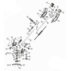 MOTOR DE RECORTADORA ORIGINAL BLR01R330050001 R3TR-42  BLUE BIRD