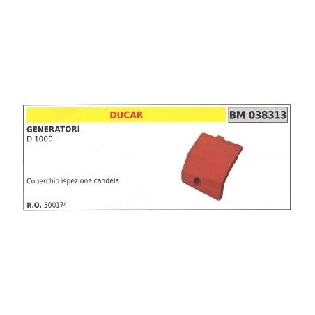 DUCAR spark plug inspection cover for D 1000i generator | Newgardenstore.eu
