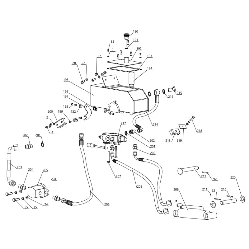 Umkehrventil 500H 2010072 ORIGINAL BLUE BIRD