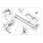 COMPLETE CUTTING HEAD PTT261 61270030082 ORIGINAL BLUE BIRD