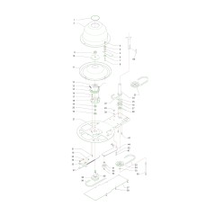 ALHAMBR.SUP.RED MOWER BODY F04253 ORIGINAL BLUE BIRD