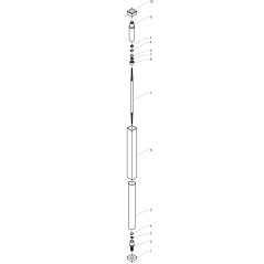 Arbre de transmission TR Wave avec flexible 753320 d'origine  BLUE BIRD