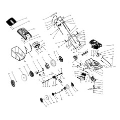 ORIGINAL B51T 173CC T8 ENGINE T2032260 BLUE BIRD | Newgardenstore.eu