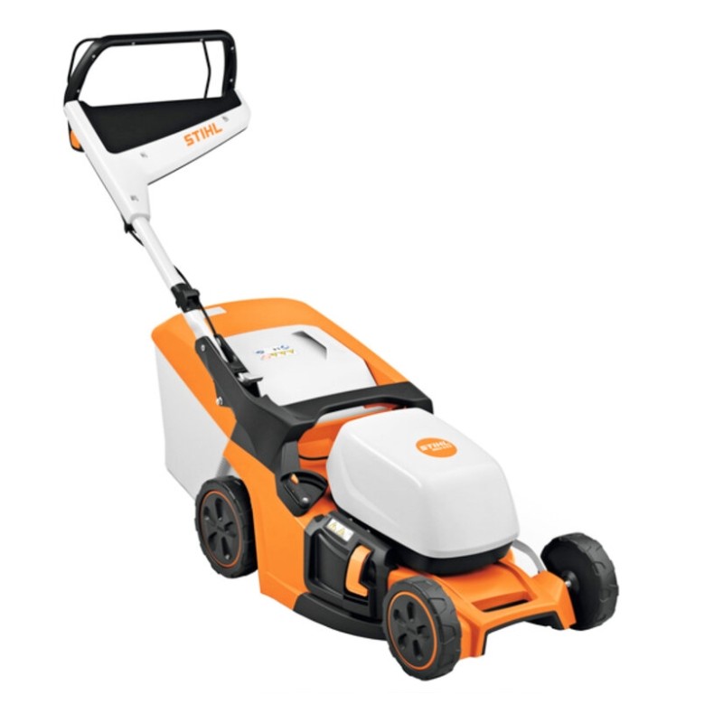Tagliaerba a batteria AK STIHL RMA443 larghezza taglio 41 cm cesto 52L
