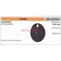 MAORI Rasenmähermäher Vorderradabdeckung MP 5519ASBQ 035707 | Newgardenstore.eu