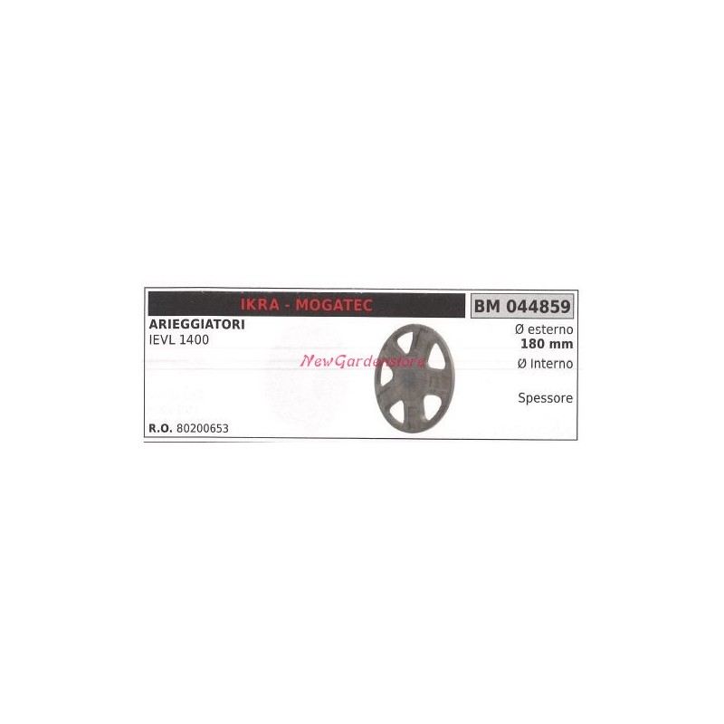 Cubre rueda escarificador IKRA IEVL 1400 044859