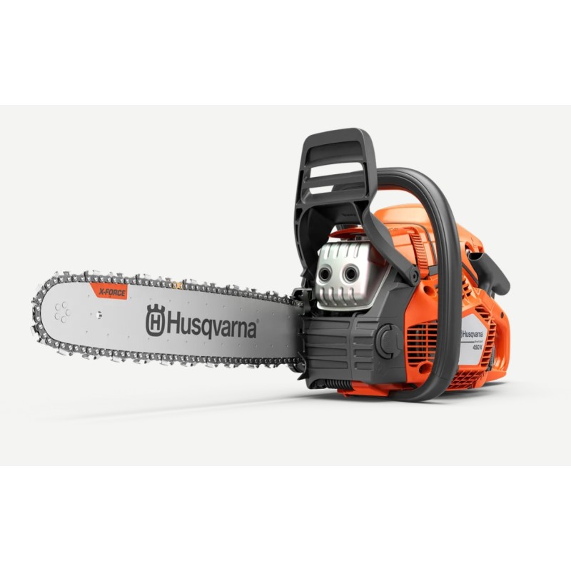 Professional petrol chainsaw HUSQVARNA 450X 50.2cc, 45cm bar length