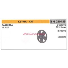 KEYMA funda de rueda de cortadora de césped YT 5111 030435 | Newgardenstore.eu