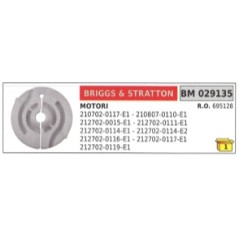 Coperchio saltarello avviamento BRIGGS & STRATTON motore rasaerba 210702-0117-E1